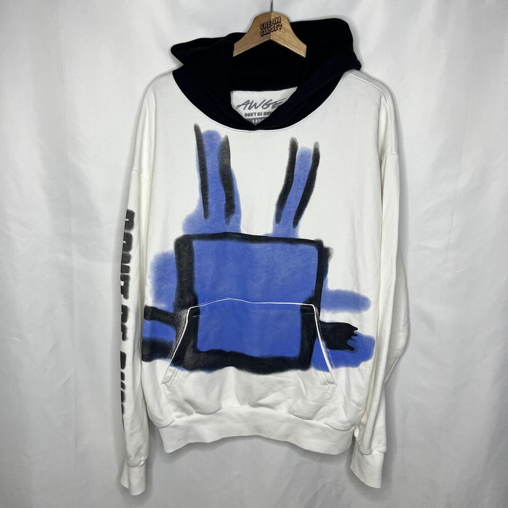 ASAP Rocky A$AP Mob AWGE Don’t Be Dumb Exclusive Limited Pearl Head Hoodie L